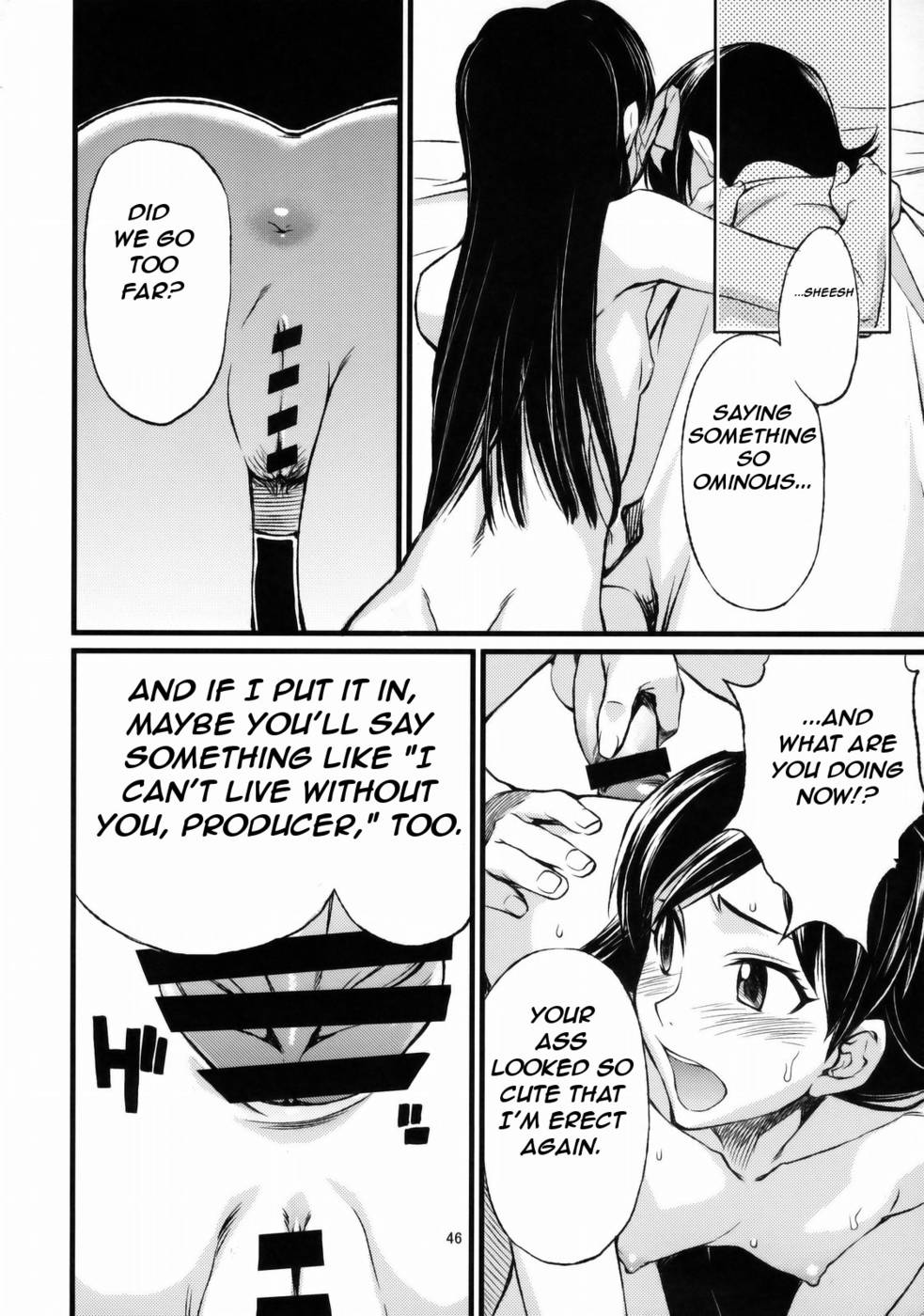 Hentai Manga Comic-Haruka and Chihaya and the Producer-Read-47